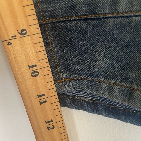 Ecko Untld Y2K Men's Denim Shorts Size 40 Relaxed Fit Color Blue Mid Wash - Picture 8 of 11